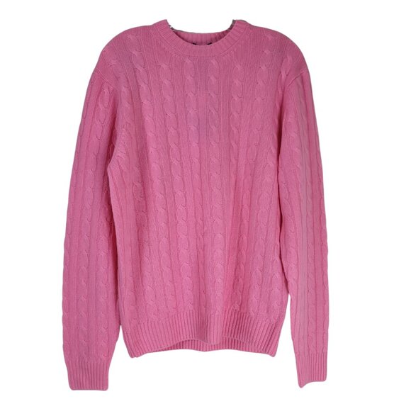 Lilly Pulitzer Cable 100% Cashmere Sweater